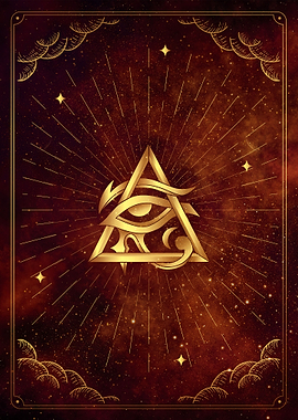 Tarot the Horus triangle