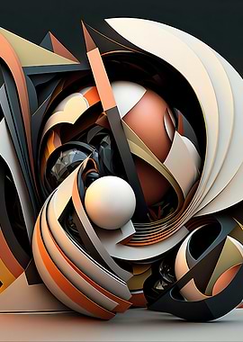 Modern Abstract by Atchi