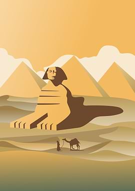 Sphinx and Pyramids