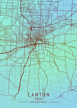 Broken Arrow USA City Map
