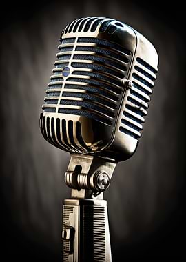 Music Art Microphone