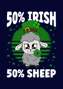 St Patricks Day Sheep