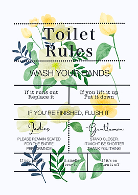 Toilet Rules