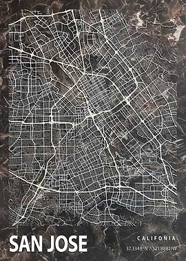 SAN JOSE CITY MAP