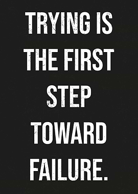 Demotivational Poster Try