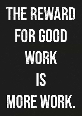 Demotivation Poster Work