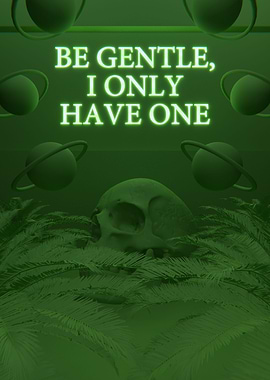 Im Gentle Green 3D Quote
