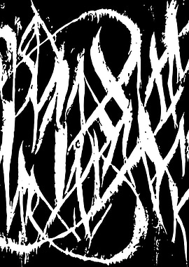 Black and White Abstract