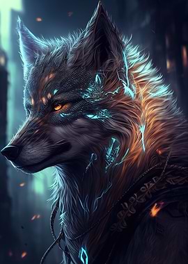 Wolf Anime Animal
