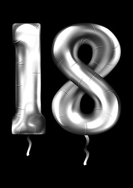 18th Birthday Ballons
