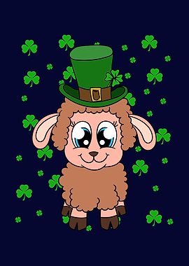 St Patricks Day Sheep