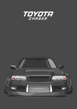 TOYOTA CHASER JZX100 BLACK