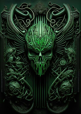 Alien Xenomorph Metalic