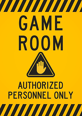 Game Room Authorized
