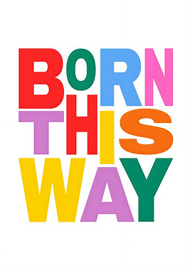 Typography Born This Way