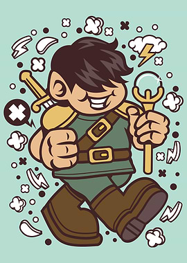 Cartoon Illustration 290