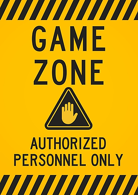 Game zone authorized