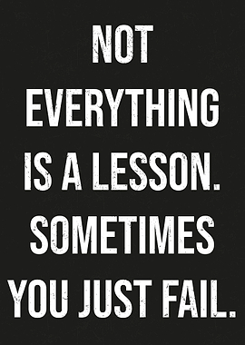 Failure Demotivation