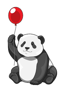 Panda Balloon