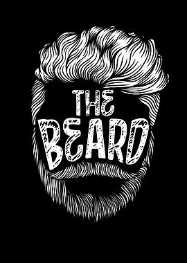 The beard from the man