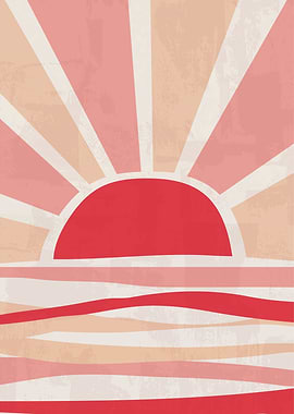 Sunset Horizon Nature