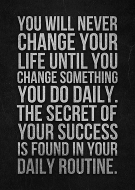 change your life