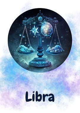 Elegant Cosmos Zodian Sign