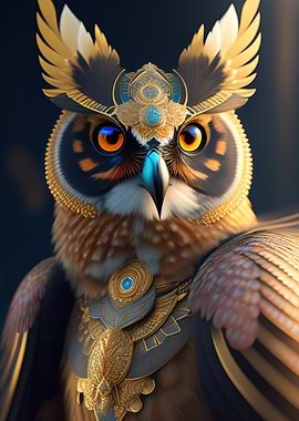 Portrait of a Hybrid Bird