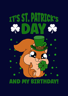 Squirrel St Patricks Day