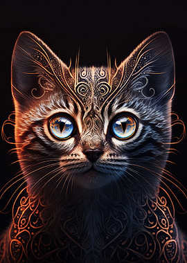 Portrait Art Cat