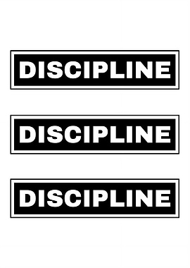 Discipline