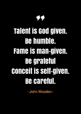 John Wooden quotes
