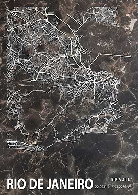 RIO DE JANEIRO CITY MAP