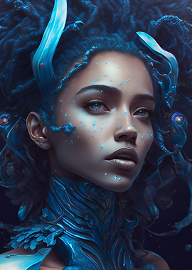 Fantasy Portrait Aquawoman