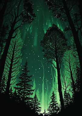 Green Forest Nights