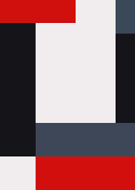 GEOMETRIC ABSTRACT 305A