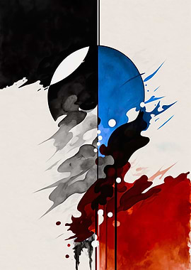 Ink Wash Circle