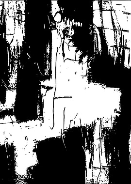 Black and White Abstract