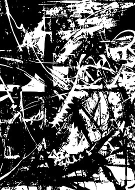 Black and White Abstract