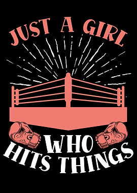 Just a girl who hits thing