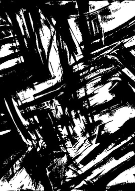 Black and White Abstract