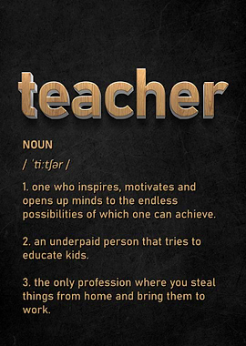 Teacher Definition Funny