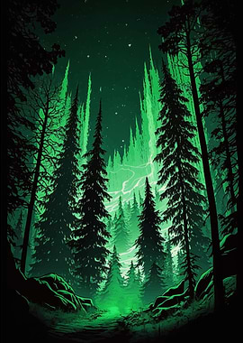 Green Forest Nights
