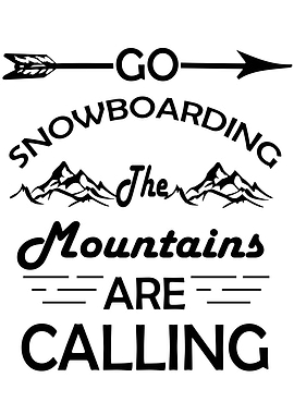 Go Snowboarding Mountains