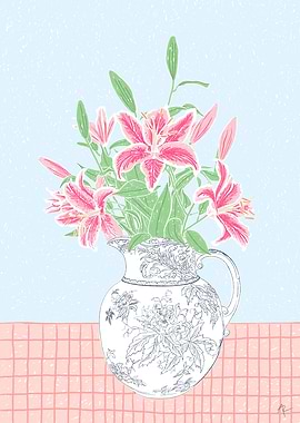 Jug Of Lillies