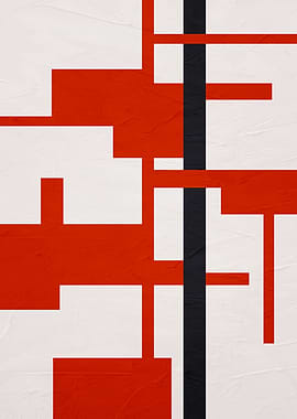 GEOMETRIC ABSTRACT 498A