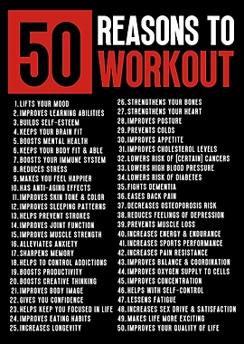 50 Reason to Workout