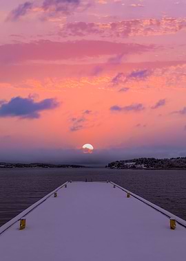 Pastel Sun in Finland