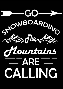Go Snowboarding Mountains