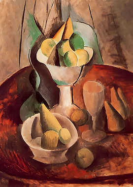 fruit in a vase 1909